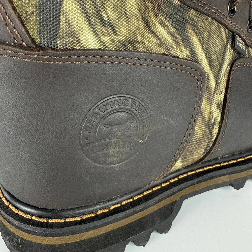 Irish Setter Gunflint II 2813 Mens Hunting Boots 1000g Insulated 10 EE Camo READ
